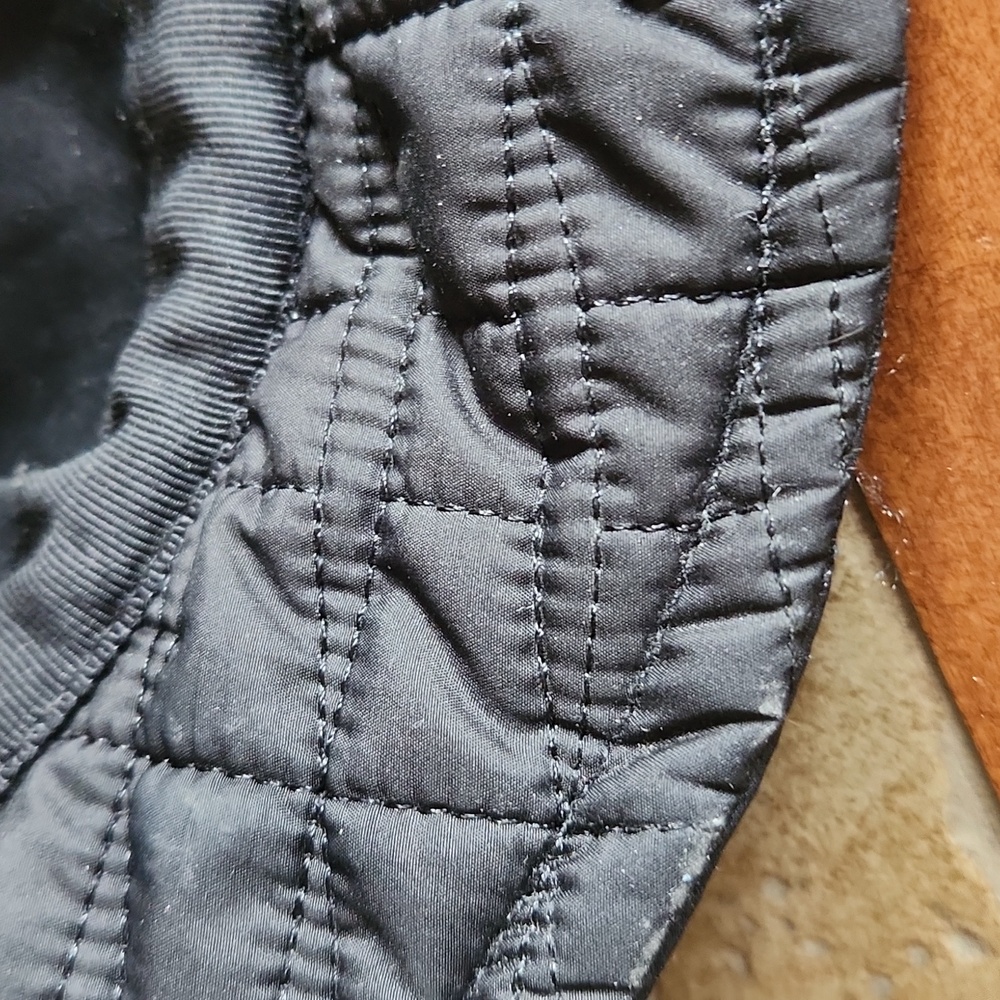 Kate Spade Black Quilted Bucket Hat with Bow - Picture 7 of 9